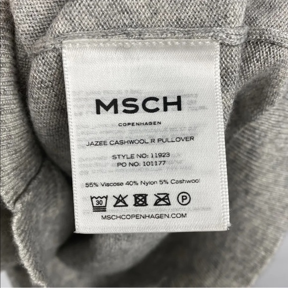 Moss Copenhagen MSCH Jazee Cashwool Sweater - Picture 5 of 5